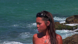 Jade Sin Gets Double Stuffed By White And Black Dicks In A Threeway