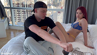 I fuck Johabettina, my step brother Cofla's girlfriend, when she leaves us alone, I hope she never tells him