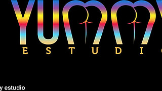 Cute Colombia teen Emily White taking on 4 big cocks doing double anal penetration ,DP, footjob