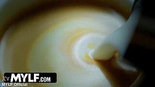 Busty Milf Bambi Blitz Sucks Her Stepson's Cock