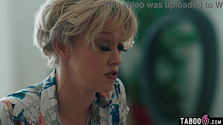 Marriage counselor granny fucks troubled black client in her office