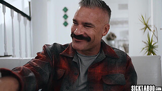 Petite teen twin stepsisters Lulu Chu adn Asian teen Kimmy Kimm for perverted big penis stepdad Charles Dera