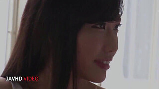 Kinky Asian Maria Sasaki entices you for naughty pleasure then cumshot finish