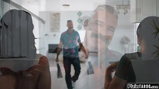 Asian stepdaughters have to fuck stepdad or get kicked out