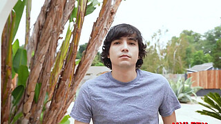 Mylfex - Lucky Boy Visits his Friend but Instead Caught his Step-Mom in the Bathroom