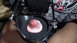 Machine for a huge portion of sperm! Super orgasm! Huge cumshot!