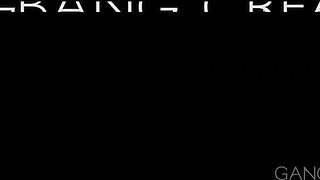 Brunette Girl Gets Fucked Hard In Juicy Gangbang