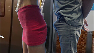 Young chick being <censored> and fucked on public transport (train)