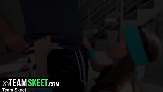 Selena's Morning Workout Turns into a Fuck Fest of Epic Proportions with Danny's Huge Penis