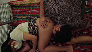 Can't Stop Fucking while on Big Fire , Amateur Couple