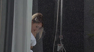 fucked a stranger hard in her villa