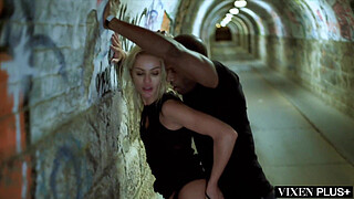 VIXENPLUS Two Blondes Fuck Two Dominant BBCs After A Night At The Club