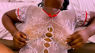 Estatic Squirt From Big Black Dick