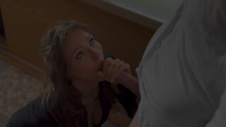 Wife cheating on husband with his friend while he trying a VR helmet