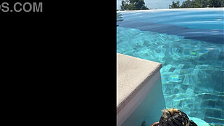 Public BJ at Infinity Pool in Costa Rica