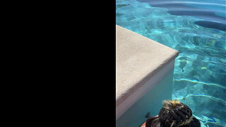 Public BJ at Infinity Pool in Costa Rica