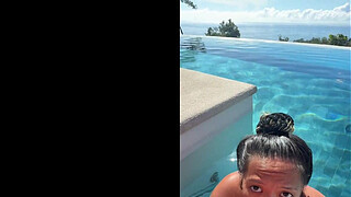 Public BJ at Infinity Pool in Costa Rica