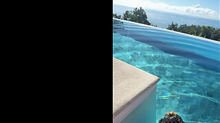 Public BJ at Infinity Pool in Costa Rica