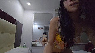 He was an amateur sex sex sexy Latina with big booty rides a shaft