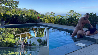 Outdoors ANAL and Blowjob in Costa Rica