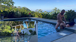 Outdoors ANAL and Blowjob in Costa Rica