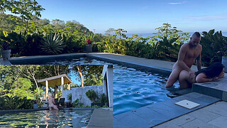 Outdoors ANAL and Blowjob in Costa Rica