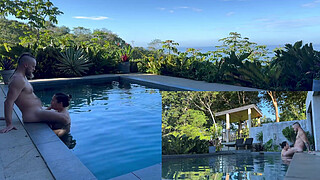 Outdoors ANAL and Blowjob in Costa Rica