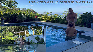 Outdoors ANAL and Blowjob in Costa Rica