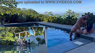 Outdoors ANAL and Blowjob in Costa Rica