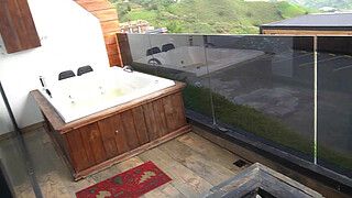 Sharing bed with my MILF stepmother in lingerie