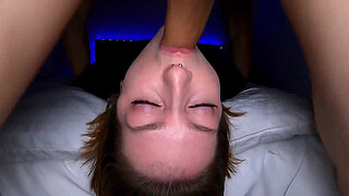 Hard Throat fucking brings her to Tears