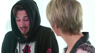 MOMMY'S BOY - Stacked MILF Dee Williams Takes GOOD CARE Of Stepson's Hung Buddy During Nuru Massage