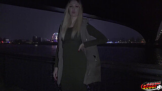 GERMAN SCOUT - Perfect Round Booty German Babe Marie Cherie Pick Up for First Casting Fuck in Berlin