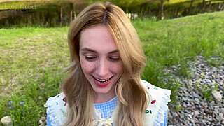 Helped a cute stranger on the street and fucked her on the same day