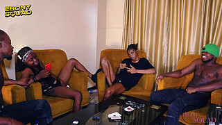 Gangbang, after he won the competition, he requested for a hot fuck