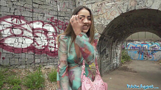 Public Agent Kitty is so pretty and is also a fucking good penis sucker