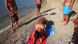 OMG! Public! Butthole filled with cum body completely covered in cum!