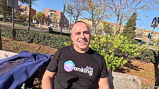 Ebony Luna Black recognizes me on the street and takes me to her house to fuck me mercilessly