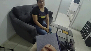 Sex is a form of payment and this milf decides to pay a guy's favor with sex and a nice blowjob and gets what she wanted - SPANISH PORN