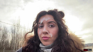 Katty West Wants To Fuck Her Boyfriend In A Car In Public One Last Time Before They Break Up