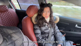 Katty West Wants To Fuck Her Boyfriend In A Car In Public One Last Time Before They Break Up