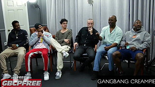 Hot Fiery Redhead Loves Getting Her Juice Flowin In Gangbang