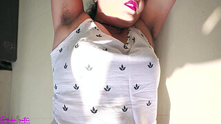 Game Guess the Taste- I invited my step Brother-in-law to play the Game, he Surprised me with huge CUM in my Pussy.