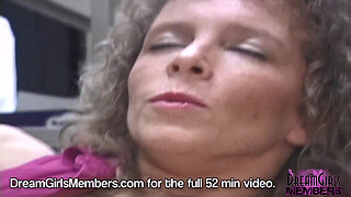 Freaky MILF Masturbates In Night Club Kitchen