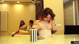 Swapping Couples - Horny Swingers Swap Wives and Fuck on the Same Bed