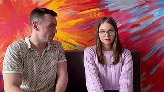 Latina College Student with Glasses Fucks Professor to Pass Her First Year English Class