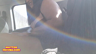 Mattos Couple's Wedding Anniversary: Lukas Becomes a Cuckold and Lets Nicoly Fuck a Stranger at the Motel!