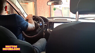 Mattos Couple's Wedding Anniversary: Lukas Becomes a Cuckold and Lets Nicoly Fuck a Stranger at the Motel!