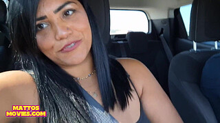 Mattos Couple's Wedding Anniversary: Lukas Becomes a Cuckold and Lets Nicoly Fuck a Stranger at the Motel!