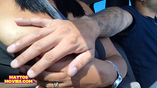 Mattos Couple's Wedding Anniversary: Lukas Becomes a Cuckold and Lets Nicoly Fuck a Stranger at the Motel!